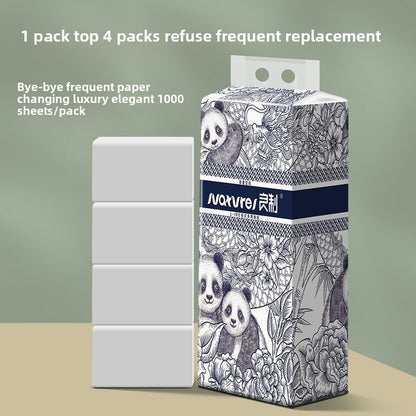 Hang virgin wood pulp tissues