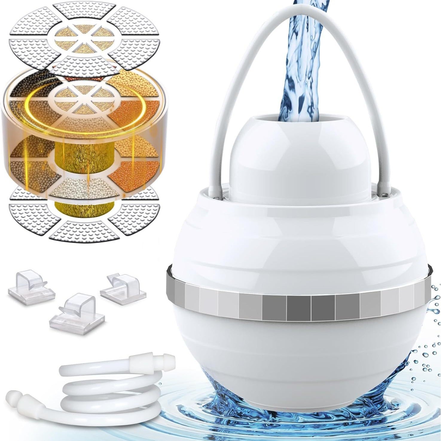 Hanging Bathtub Shower Water Filter