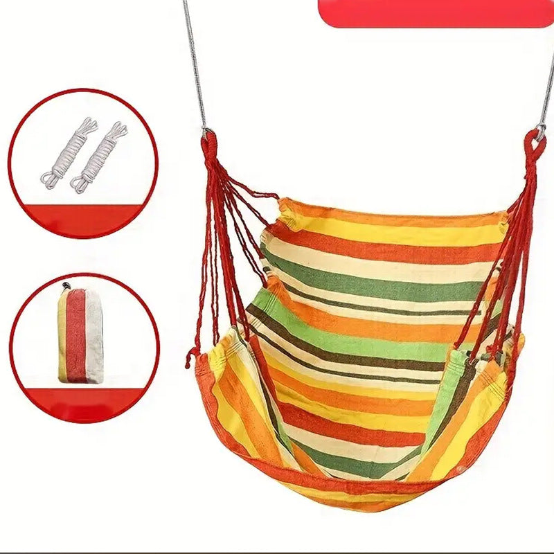 Hanging Chair with Pillows