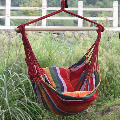 Hanging Chair with Pillows