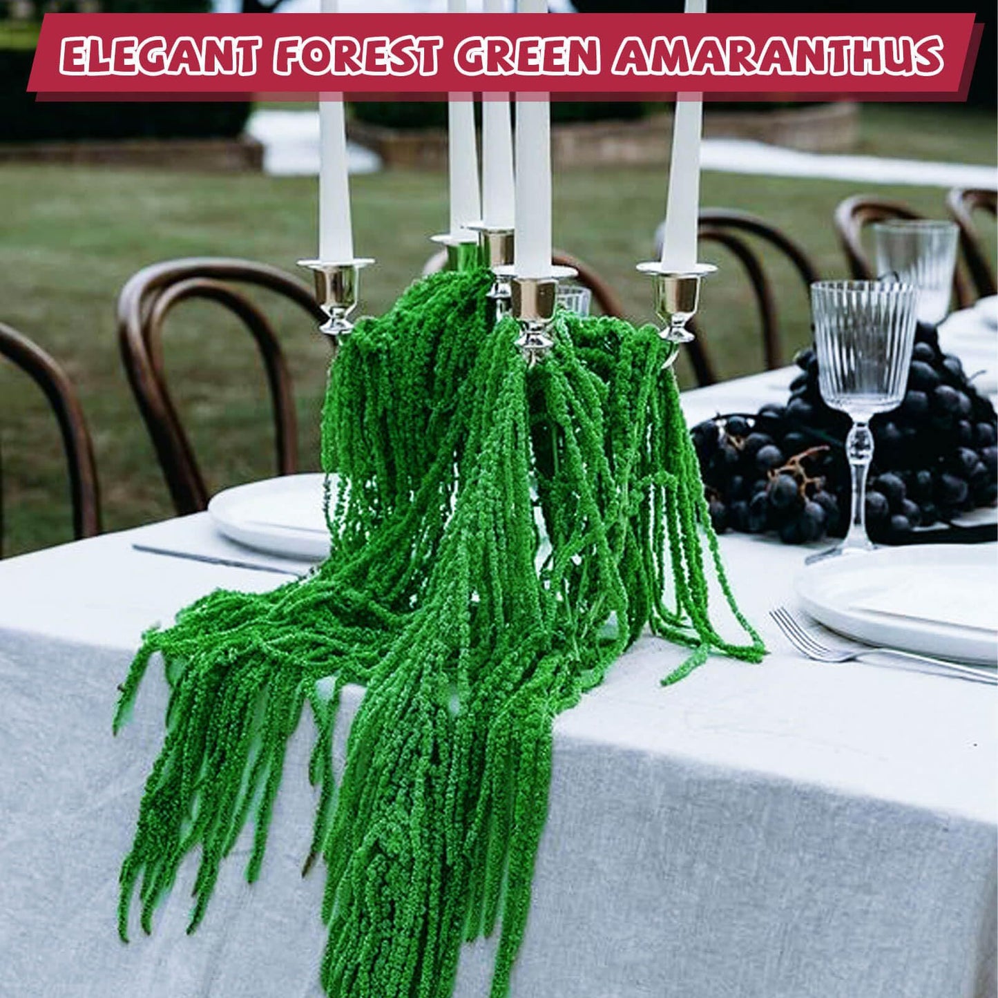 Hanging Everlasting Tear-Drop Floral Arrangement