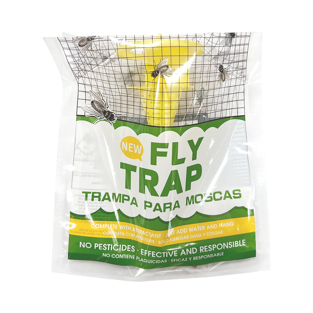 Hanging Fly Trap Bag with Water-Soluble Bait