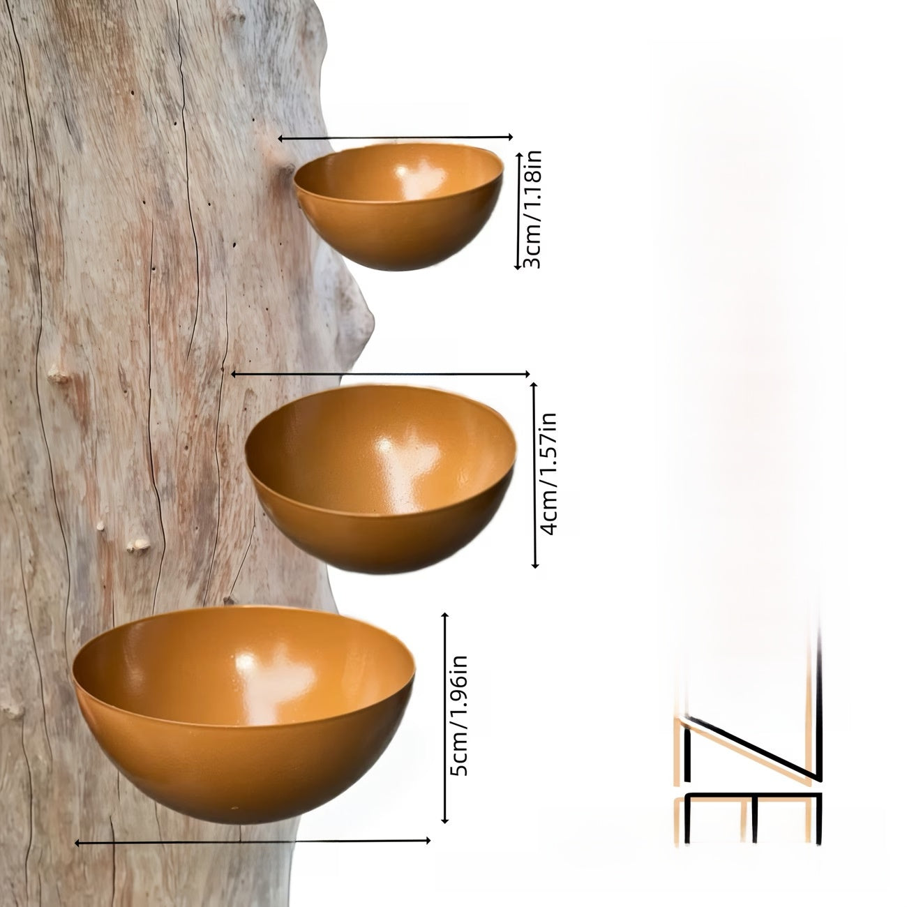 Hanging Garden Bird Feeder and Bath