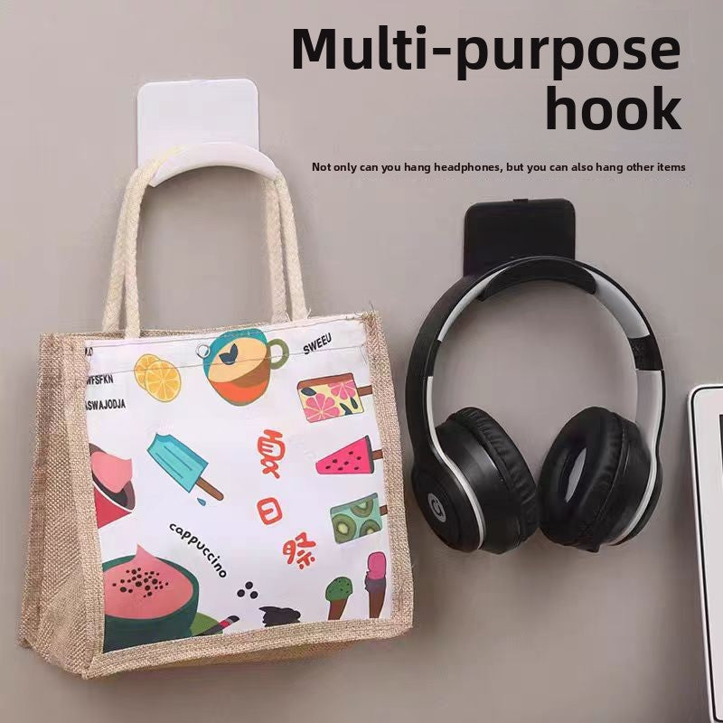 Hanging headphone stand