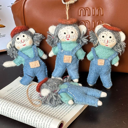 Hanging keychain