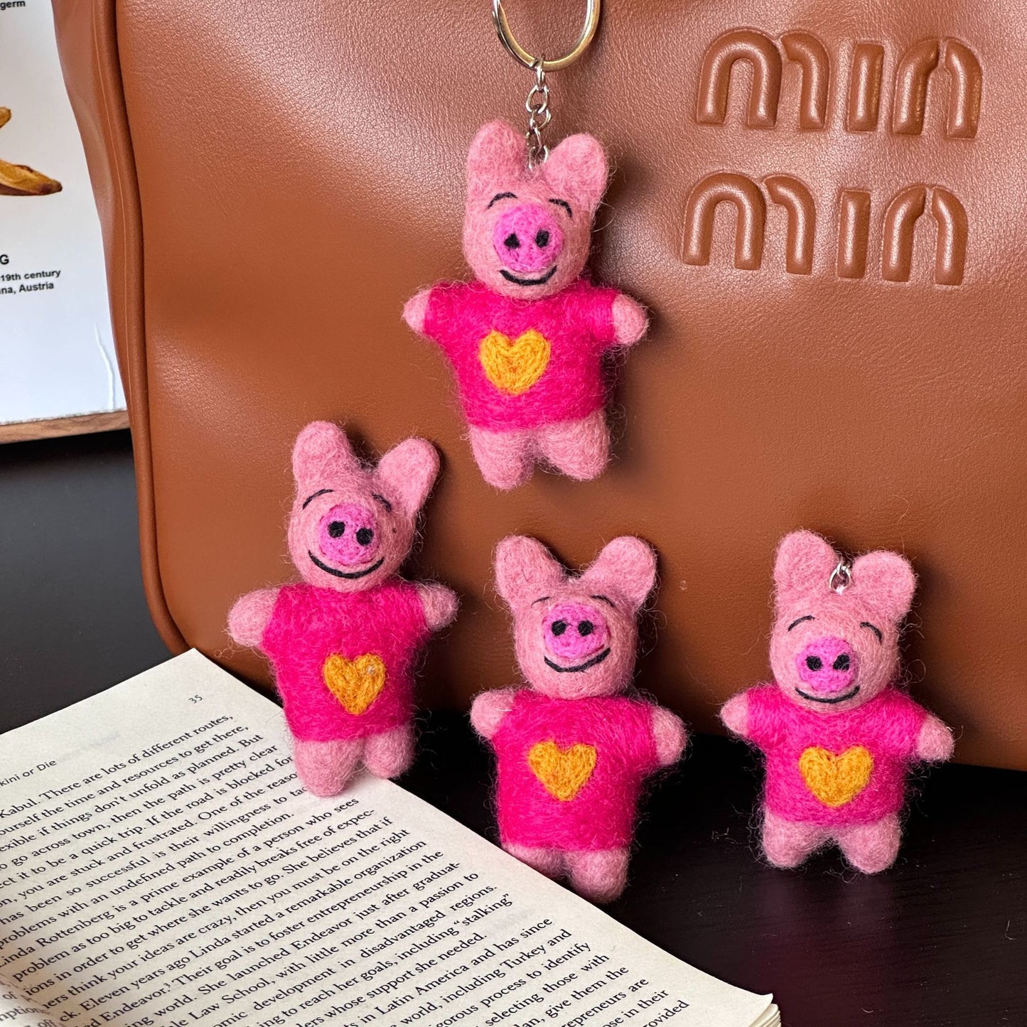 Hanging keychain