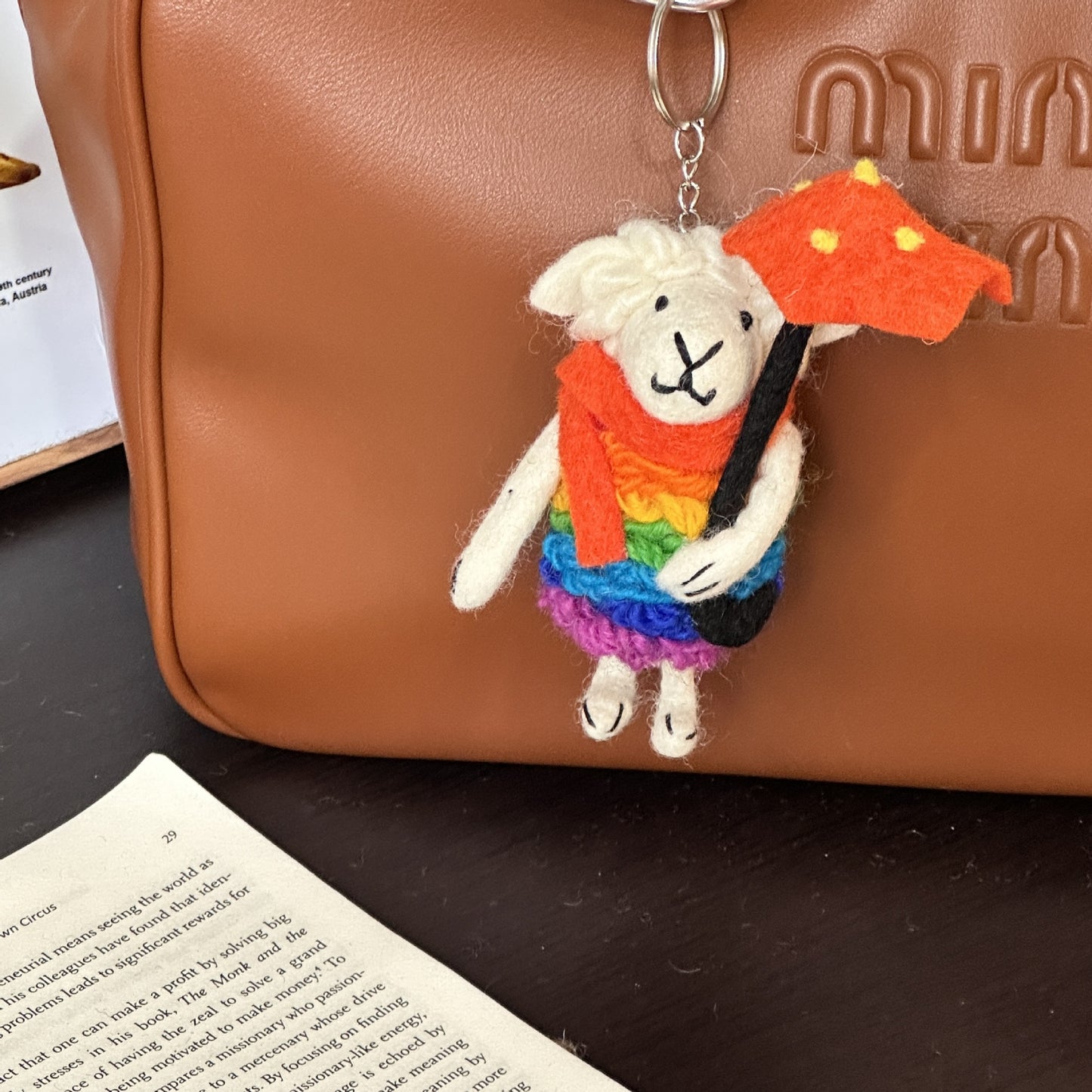 Hanging keychain