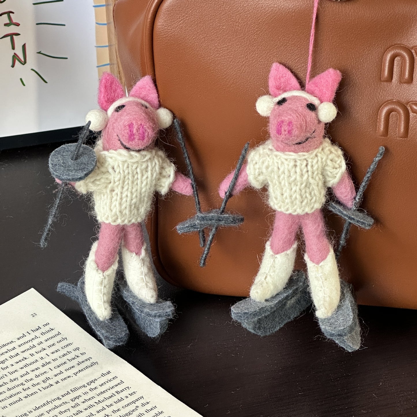 Hanging keychain
