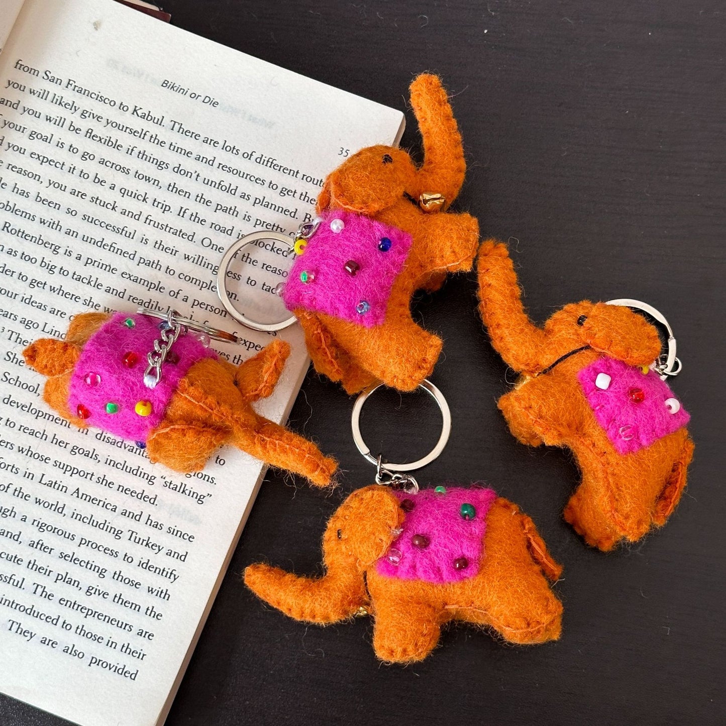 Hanging keychain
