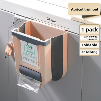 Hanging kitchen trash can