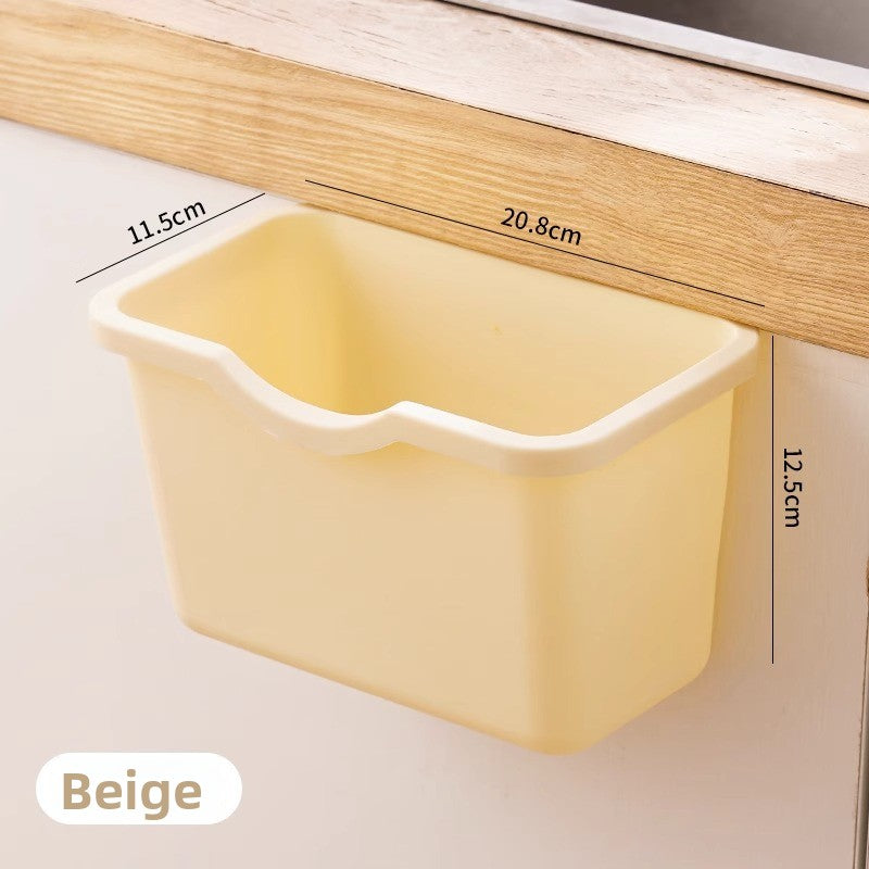 Hanging kitchen trash can