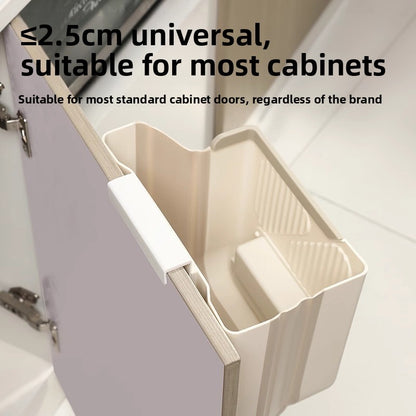 Hanging kitchen trash can