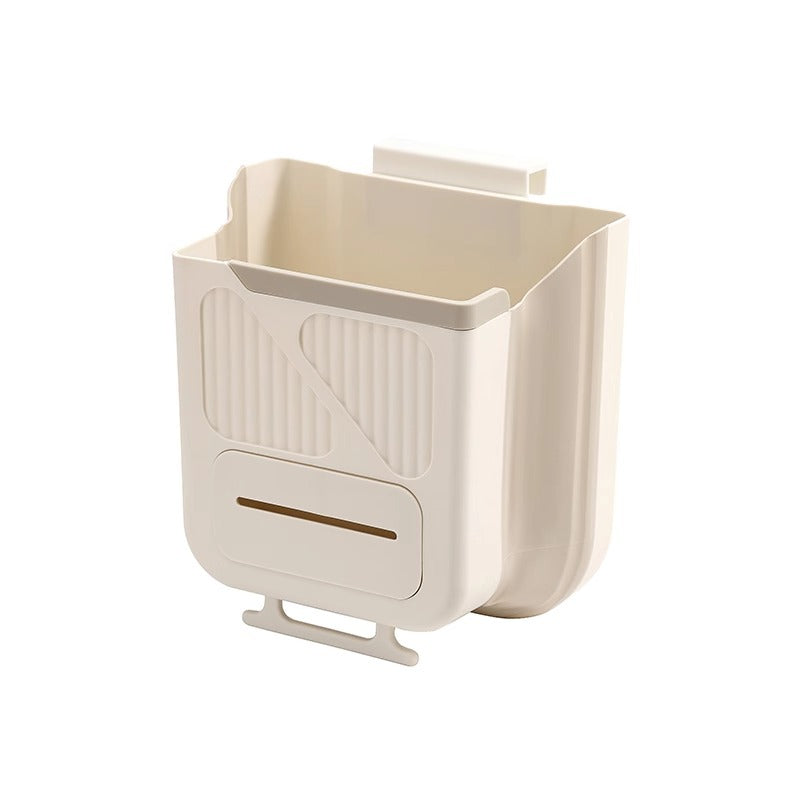 Hanging kitchen trash can