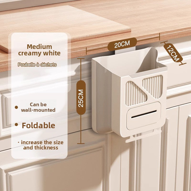 Hanging kitchen trash can