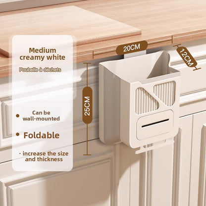Hanging kitchen trash can
