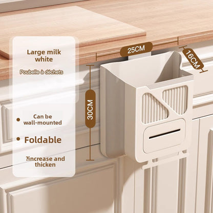 Hanging kitchen trash can