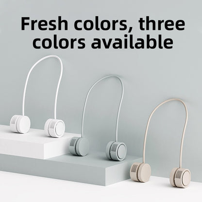 Hanging Neck Fan with USB Charging and Aromatherapy Option