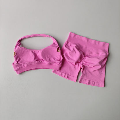 Hanging Neck Yoga suit