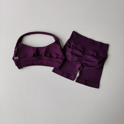 Hanging Neck Yoga suit