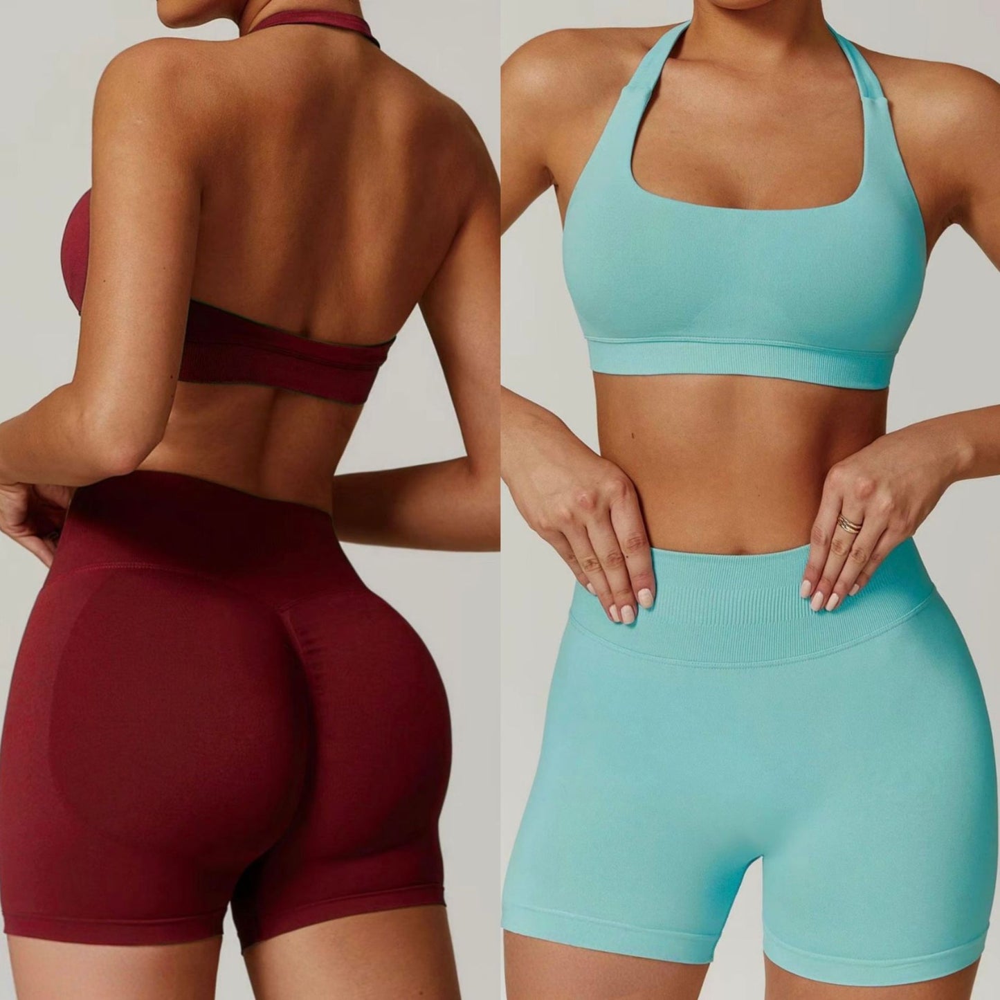 Hanging Neck Yoga suit