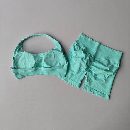 Hanging Neck Yoga suit