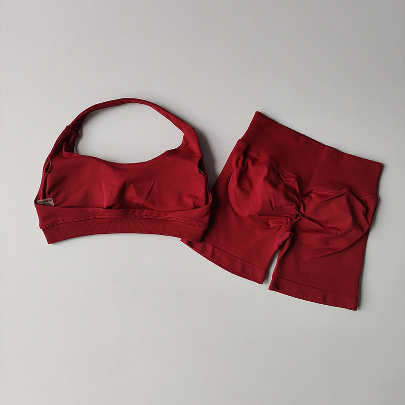 Hanging Neck Yoga suit