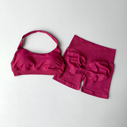 Hanging Neck Yoga suit