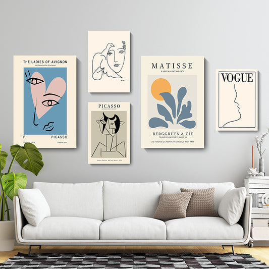 hanging painting