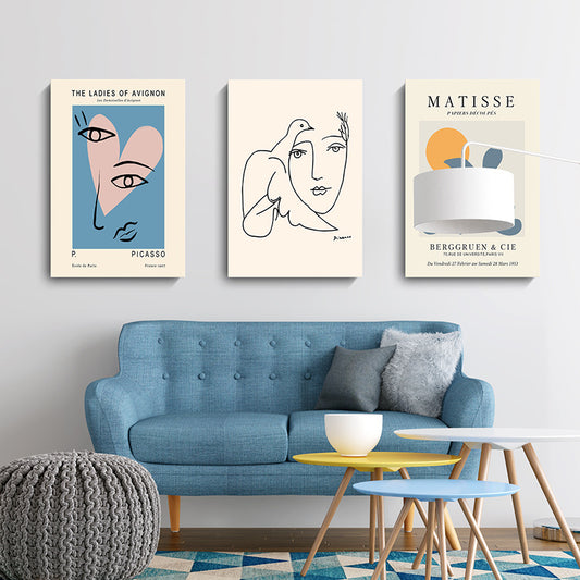 hanging painting