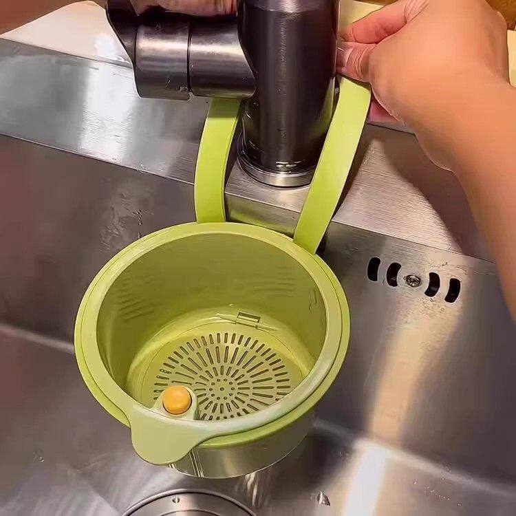 Hanging Sink Drain Basket for Kitchen Use