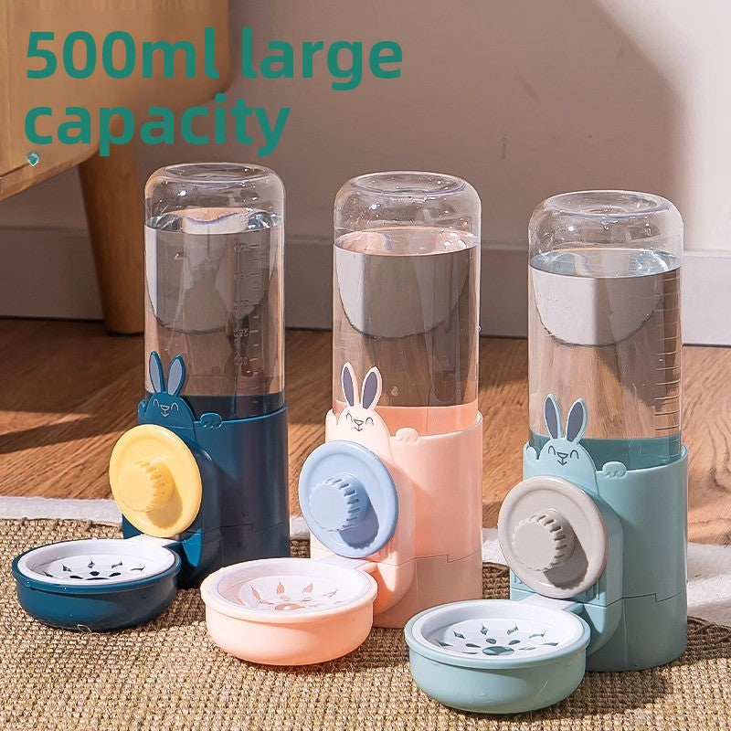 Hanging Small Pet Water Bottle and Feeder Combo