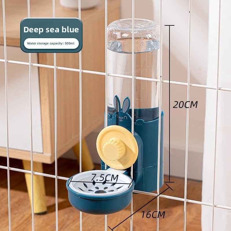 Hanging Small Pet Water Bottle and Feeder Combo