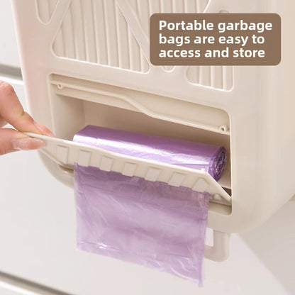 Hanging storage bucket
