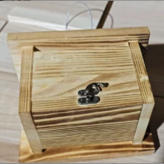 Hanging Wooden Bird Nest