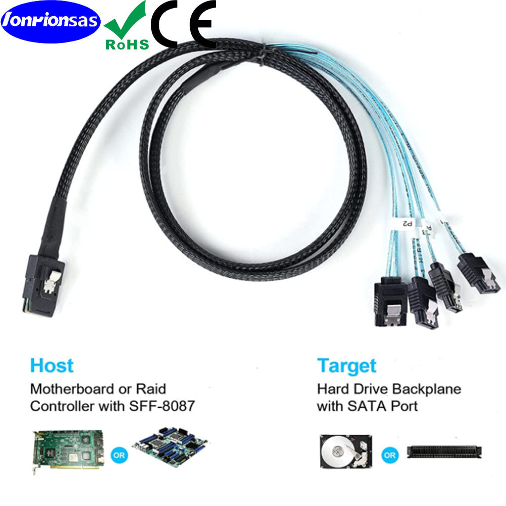 Hard disk data cable