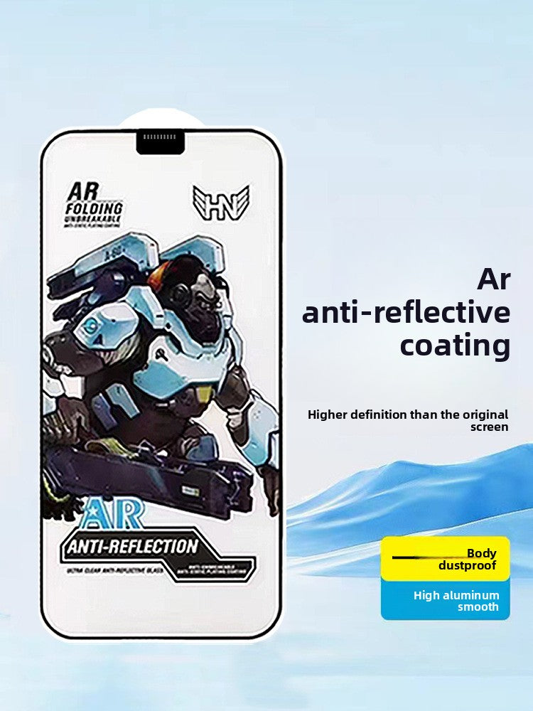 Hard-edged tempered glass screen protector