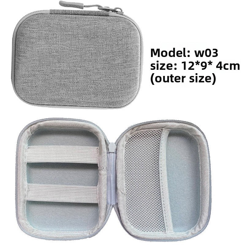 Hard-shell digital product storage bag
