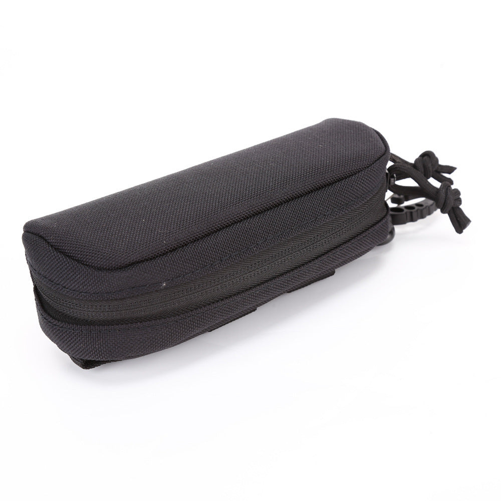 Hard Shell Nylon Sunglasses Case with Molle Attachment