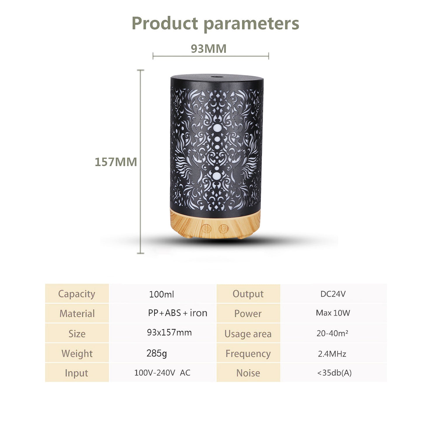 Hardware and wrought iron aromatherapy machine