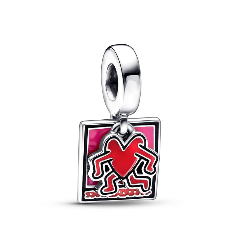 Harlin Dancing Figure Charming Bead Pendant