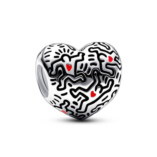 Harlin Dancing Figure Charming Bead Pendant
