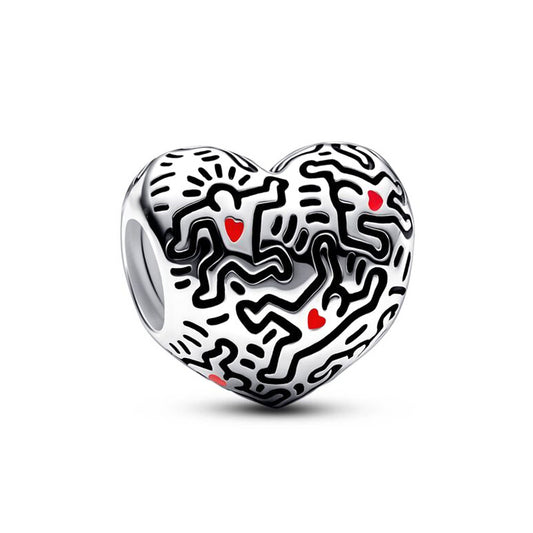 Harlin Dancing Figure Charming Bead Pendant