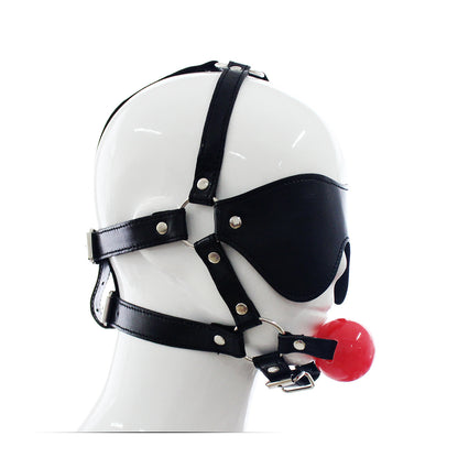 Harness-Type Mouth Gag for Adult Play