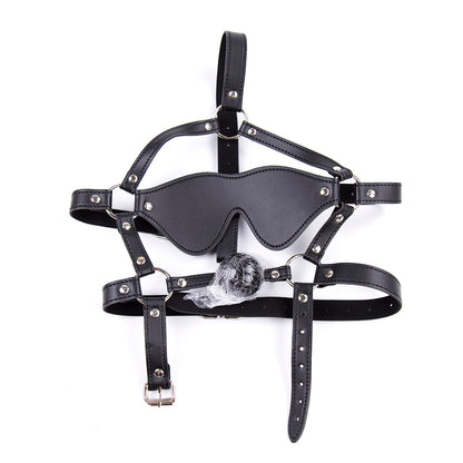 Harness-Type Mouth Gag for Adult Play