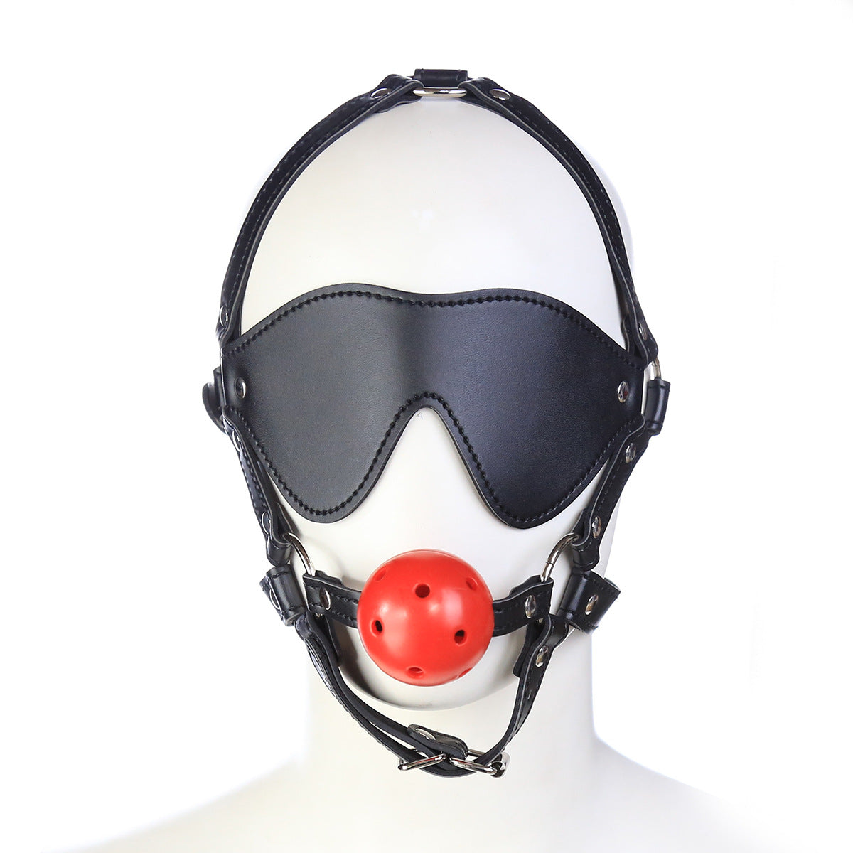 Harness-Type Mouth Gag for Adult Play