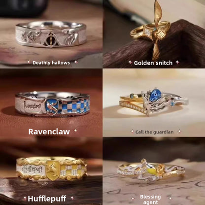 Harry Potter Ravenclaw House Ring Anime Fan Merchandise