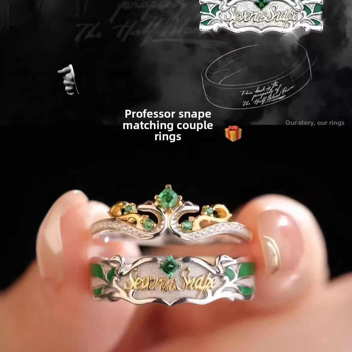 Harry Potter Ravenclaw House Ring Anime Fan Merchandise