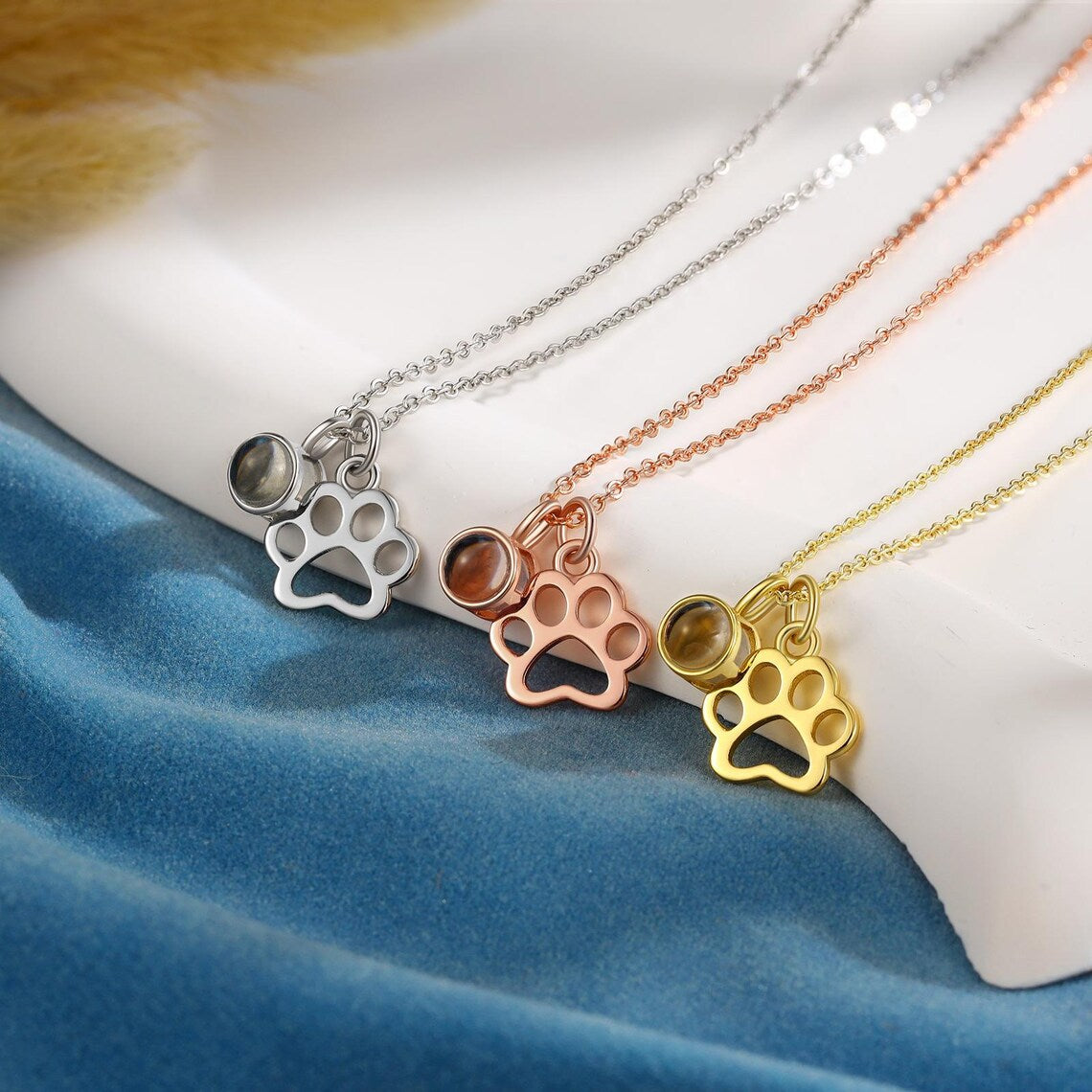 HD Projection Photo Necklace