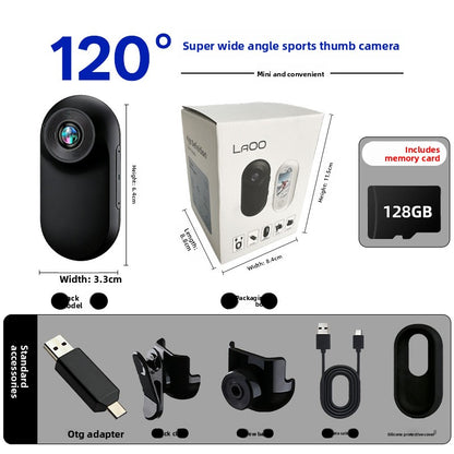 HD Thumb Action Camera with Anti-Shake