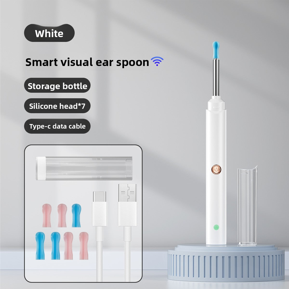 HD Wireless Visual Ear Cleaning Scoop with Light